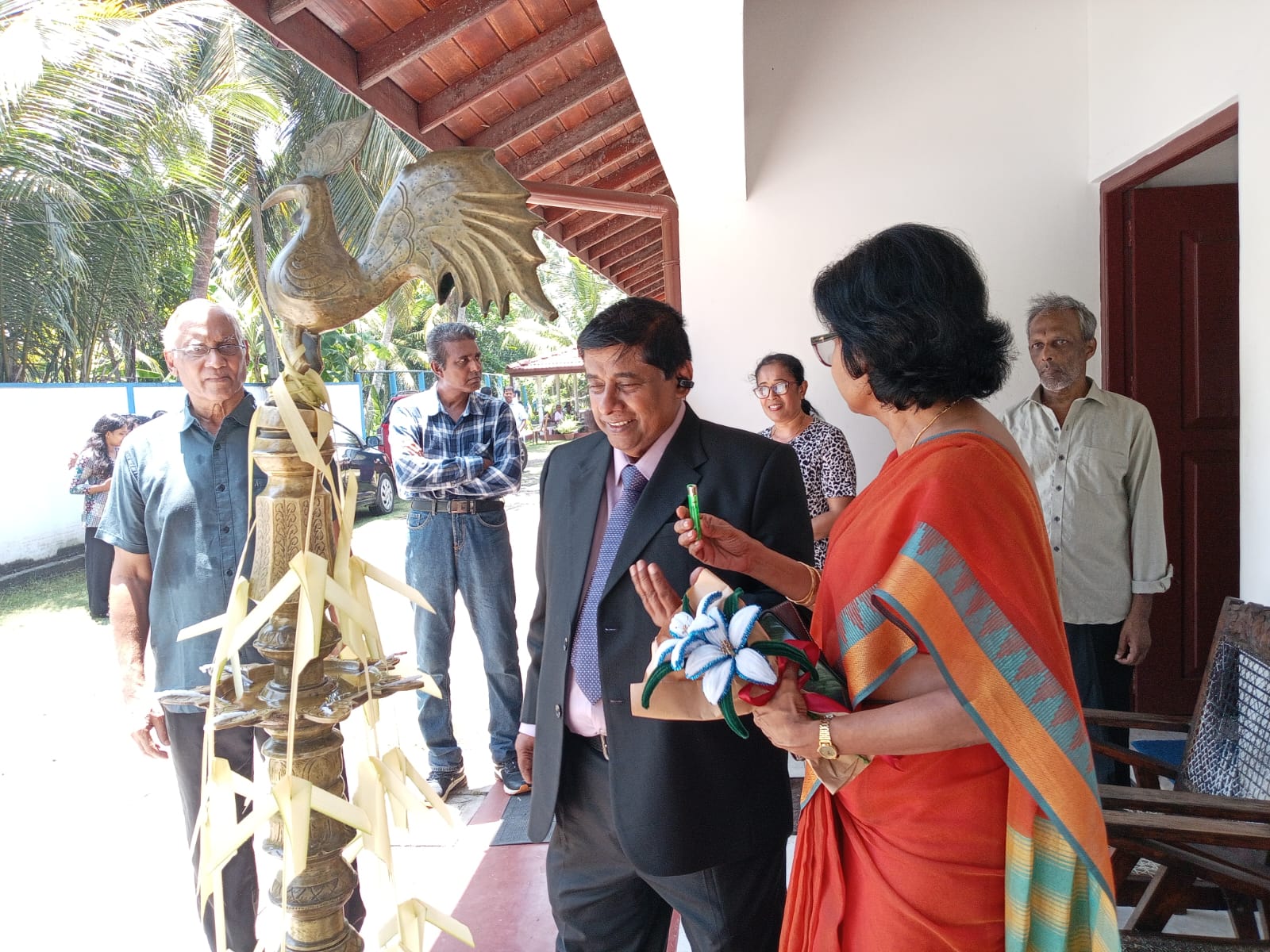 Sandeepani Home facility surrounded by nature
